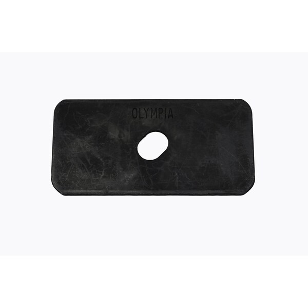 Rockmount Research And Alloys Ultra Olympia Wear Plates, For High Abrasion Resistance on Metal Surfaces; 3" x 6" x 3/16" Each 3601 - main
